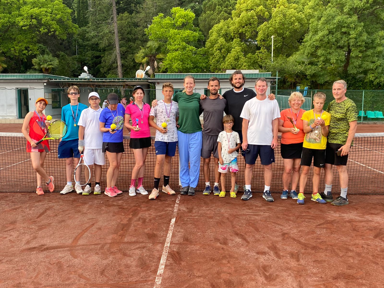 теннисные сборы для новичков и любителей