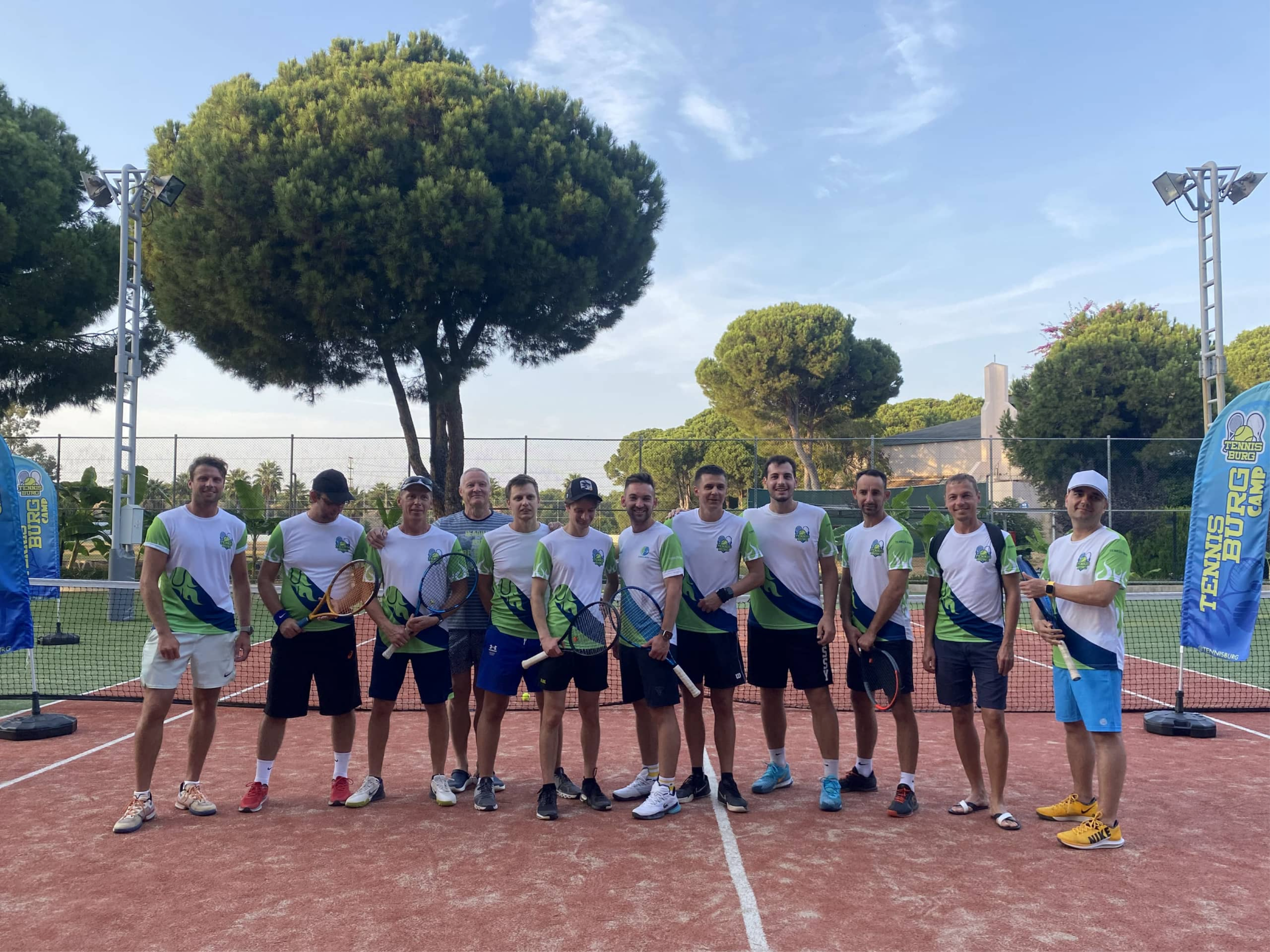 игроки в теннис на сборах в египте