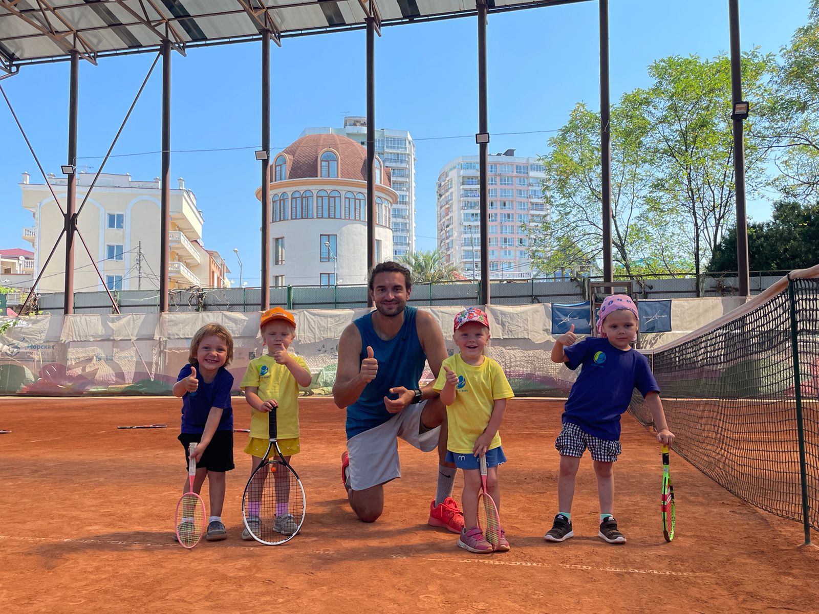 теннисный кэмп для детей